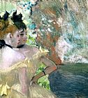 Edgar Degas Dancers in the Wings 2 painting